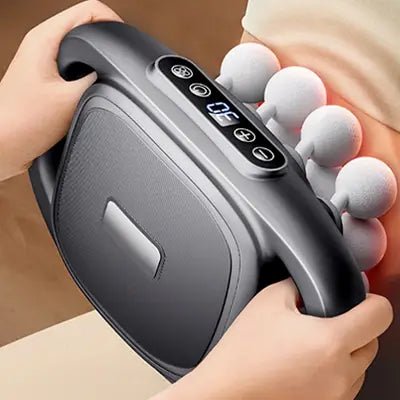 Appareil massage - High - FrequencyBodyMassage™ - Gris 16 têtes - Liftemagic