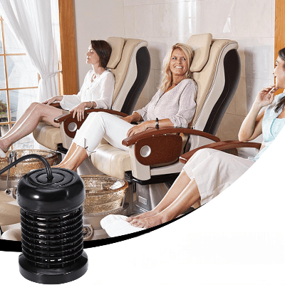 Appareil Massage Pieds - IonSpaMini™ - Noir - Liftemagic
