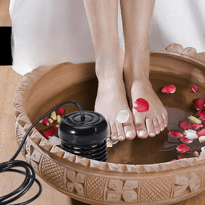 Appareil Massage Pieds - IonSpaMini™ - Noir - Liftemagic
