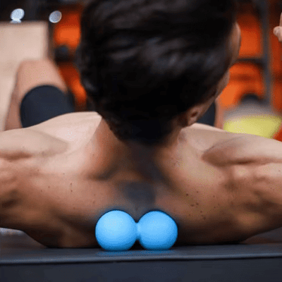 Boule de Massage - PeanutMassageBall™ - Bleu - Liftemagic