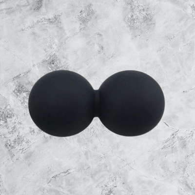 Boule de Massage - PeanutMassageBall™ - Noir - Liftemagic