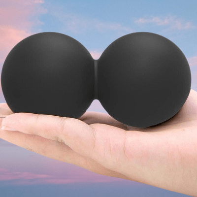 Boule de Massage - PeanutMassageBall™ - Noir - Liftemagic