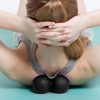 Boule de Massage - PeanutMassageBall™ - Noir - Liftemagic