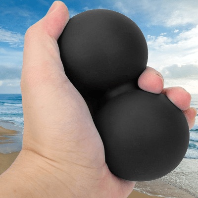 Boule de Massage - PeanutMassageBall™ - Noir - Liftemagic