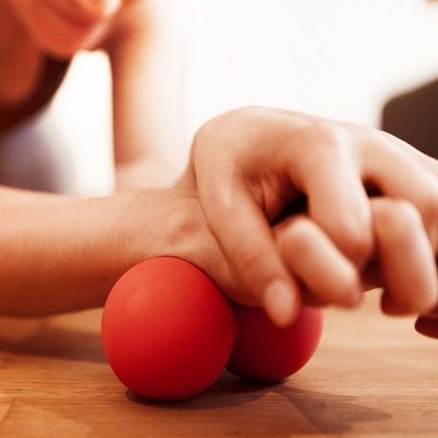 Boule de Massage - PeanutMassageBall™ - Rouge - Liftemagic