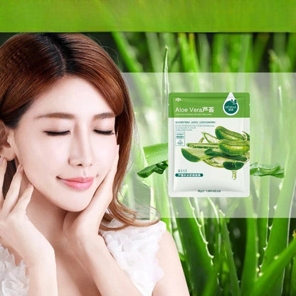 Masque Facial - GlowSkinSheet™ - Aloe Vera - Liftemagic