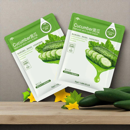 Masque Facial - GlowSkinSheet™ - Concombre - Liftemagic
