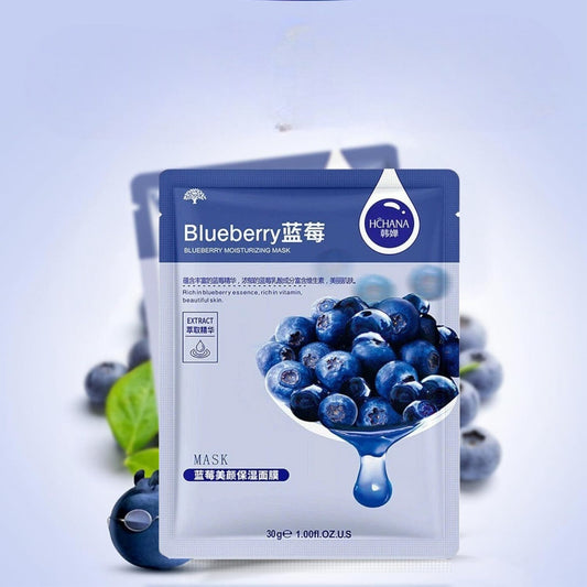Masque Facial - GlowSkinSheet™ - Myrtille - Liftemagic