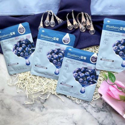 Masque Facial - GlowSkinSheet™ - Myrtille - Liftemagic