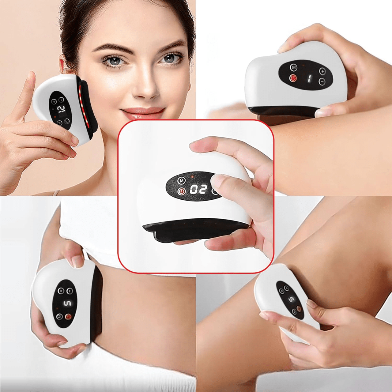 Masseur Electrique - ElectricMassager™ - Blanc - Liftemagic